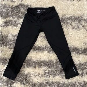 Reebok cropped workout pants